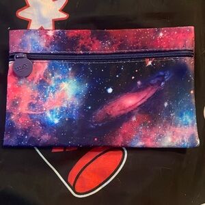 Ipsy Galaxy cosmetic makeup bag